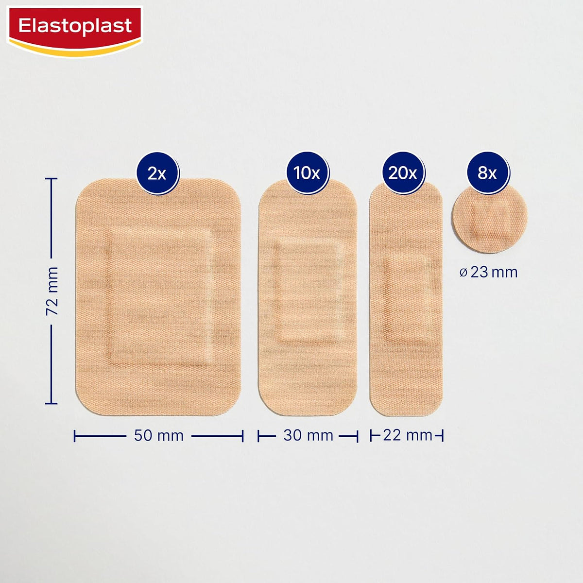 E/plast Flexible Fabric Assorted 40pk