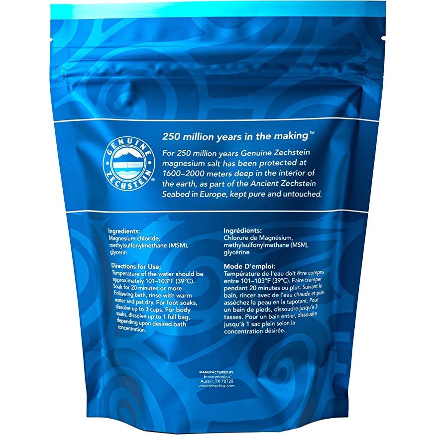 Ancient Minerals Magnesium Bath Flakes Ultra (With Msm) 750g ANCIENT MINERALS