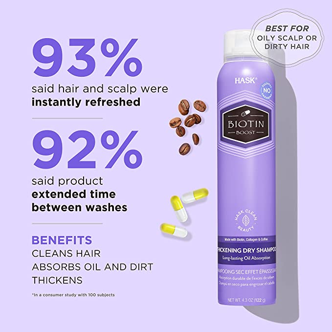 Hask Exotics Biotin Dry Shampoo 122g - Cutprice Online