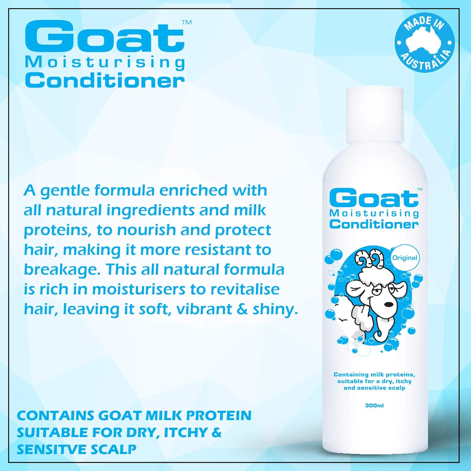 Goat Range Goat Moisturising Conditioner Original 300ml - Cutprice Online