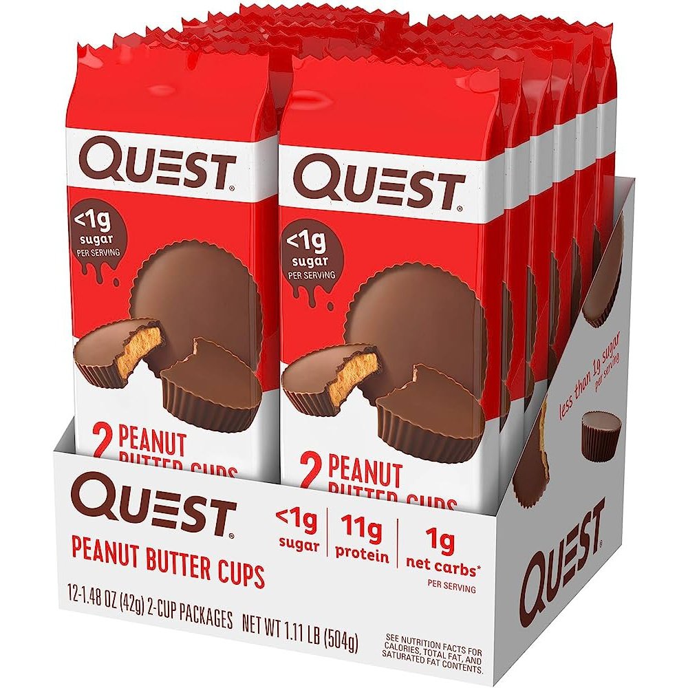 Quest Peanut Butter Cups 42g 12PK - Cutprice Online