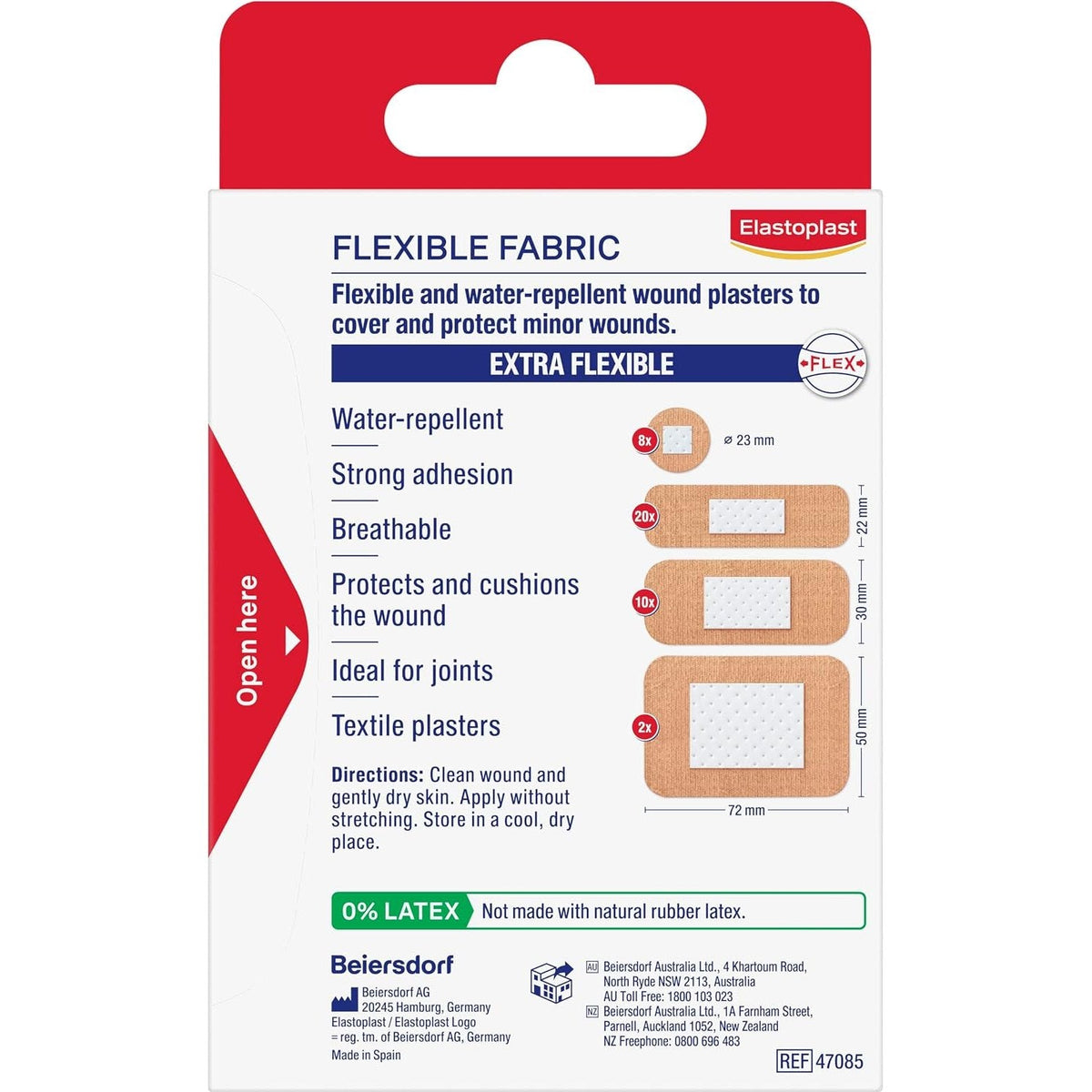 E/plast Flexible Fabric Assorted 40pk
