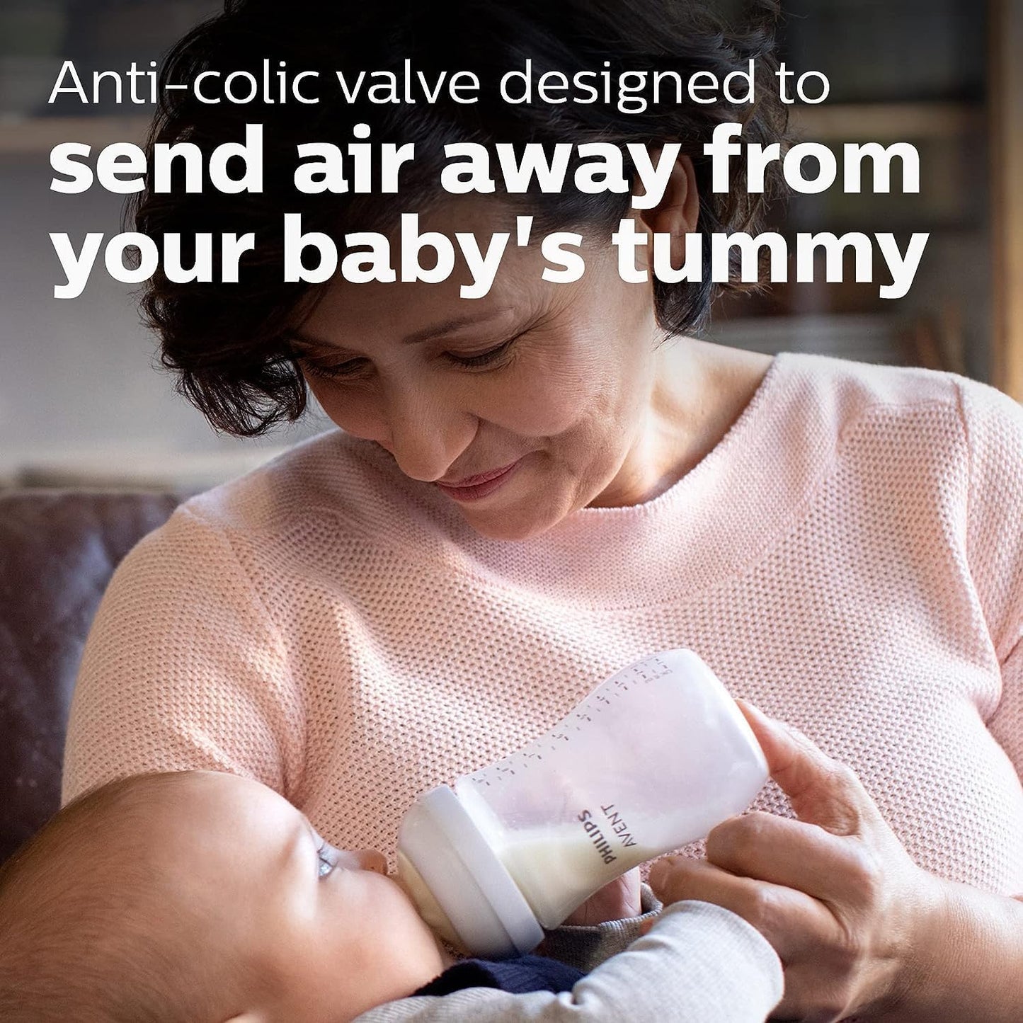 Avent Natural Response Baby Bottles 1 Month+ 260ml - 1 Pack