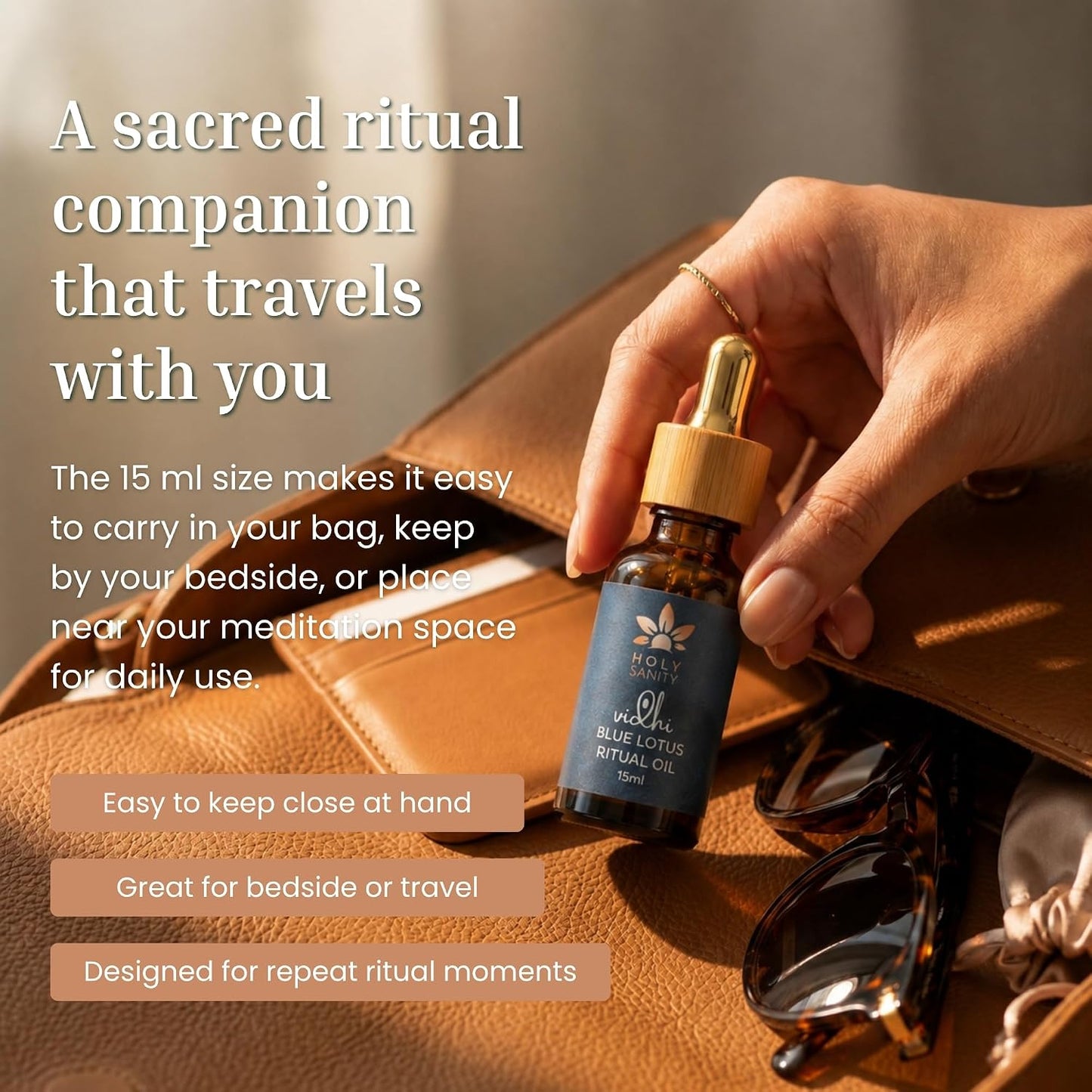Holy Sanity Vidhi Blue Lotus Ritual Oil 50ML