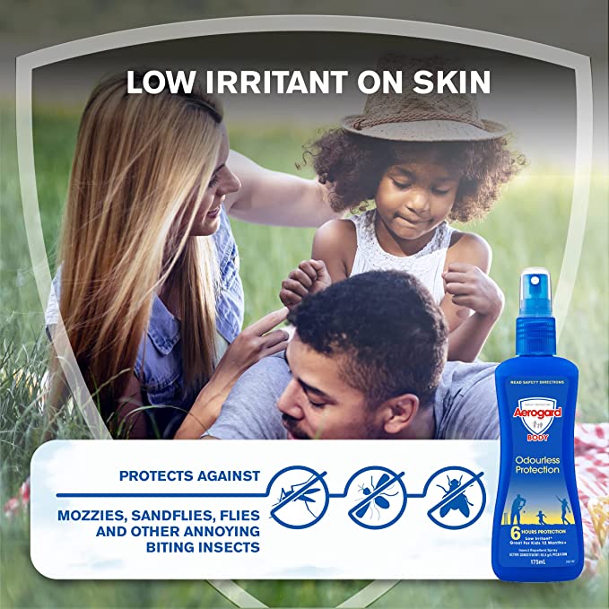 Aerogard Odourless Insect Repellant 175ml Pump - Cutprice Online