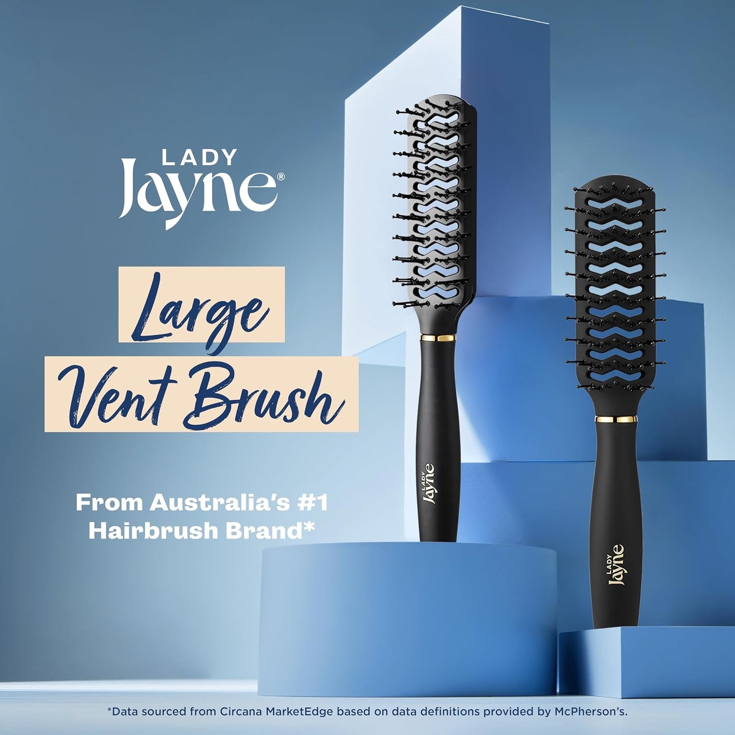 Lady Jayne Brush Vent Plastic