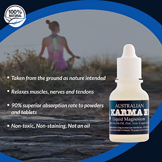 Karma Rub Natural Liquid Magnesium 15mL Karma