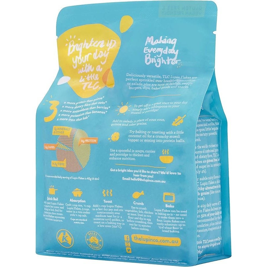 The Lupin Co. Lupin Flakes 400g - Cutprice Online