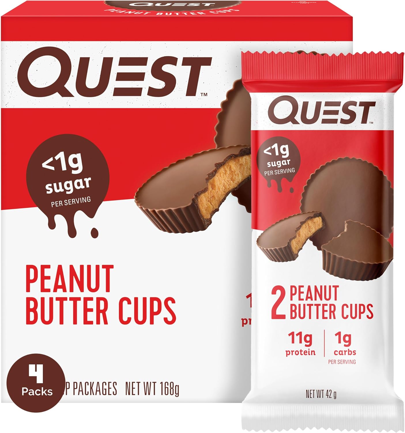 Quest Peanut Butter Cups 4 pack