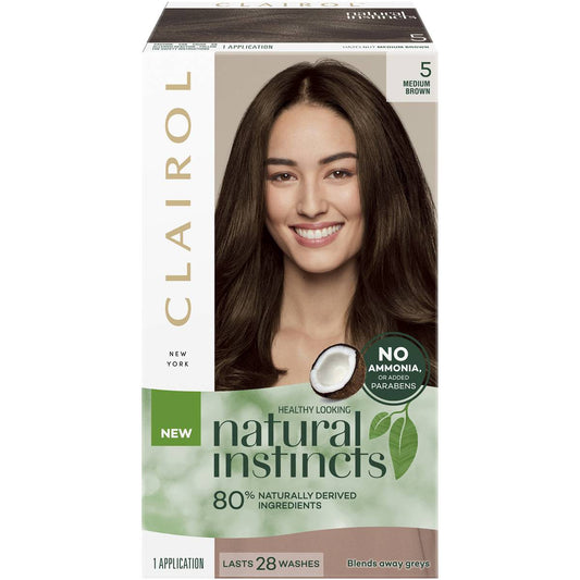 Clairol Natural Instincts 5 Medium Brown - Cutprice Online