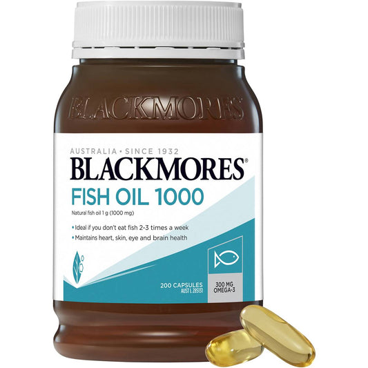 Blackmores Fish Oil 1000mg 200 Capsules - Cutprice Online