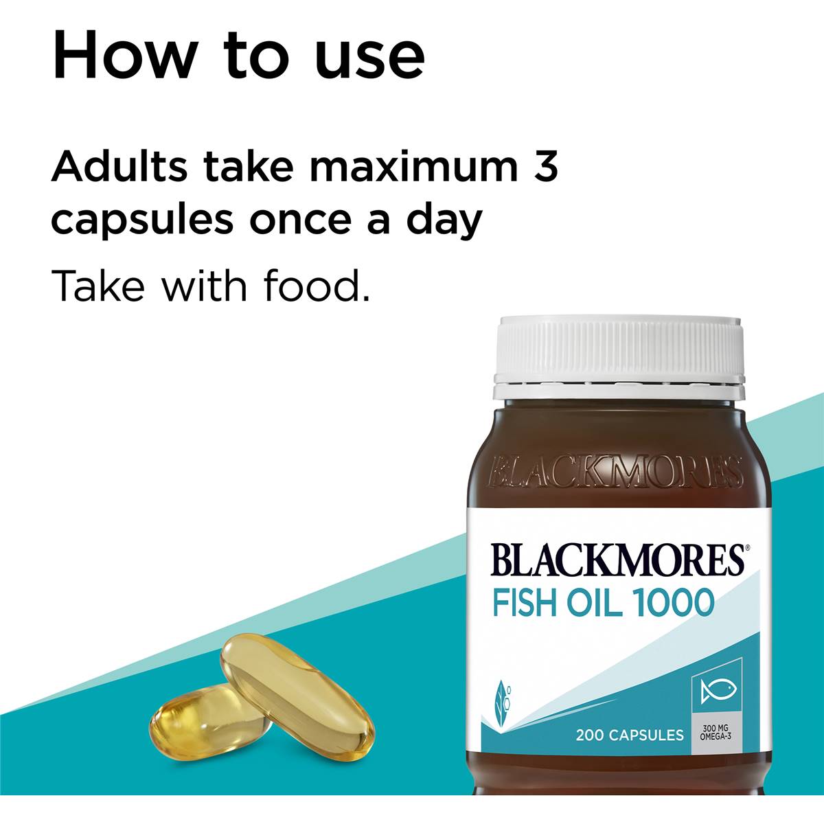 Blackmores Fish Oil 1000mg 200 Capsules - Cutprice Online
