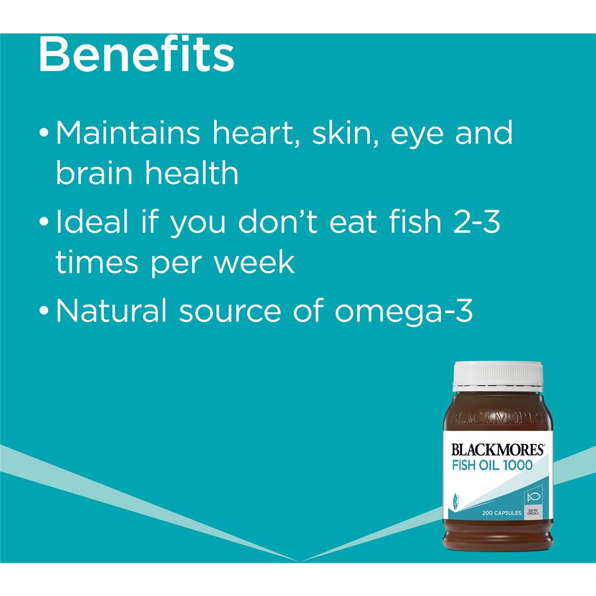 Blackmores Fish Oil 1000mg 200 Capsules - Cutprice Online