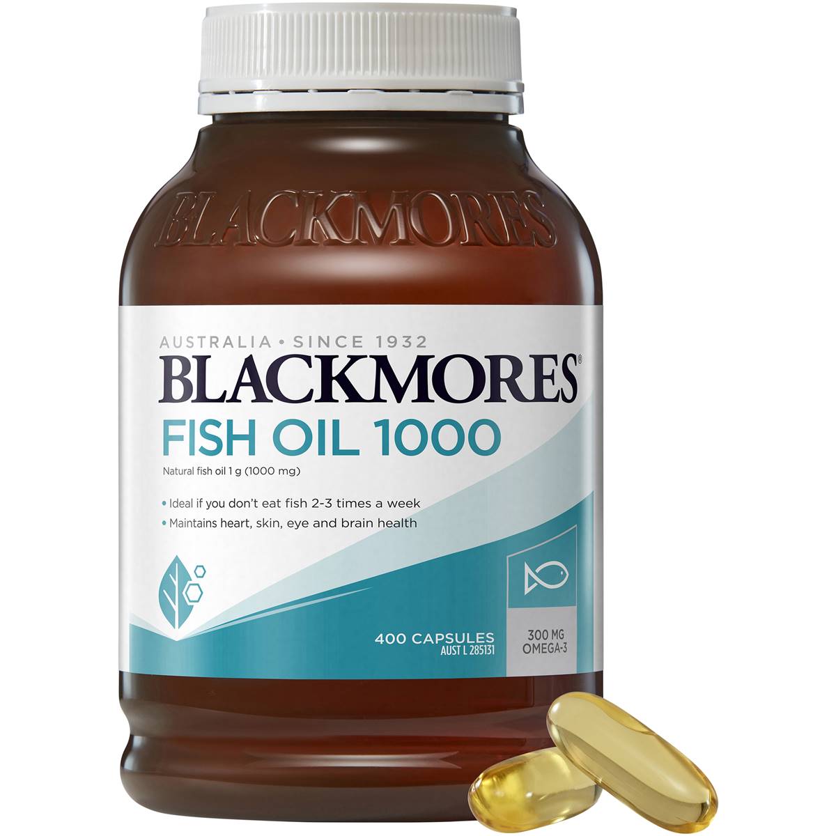 Blackmores Fish Oil 1000mg 400 Capsules - Cutprice Online