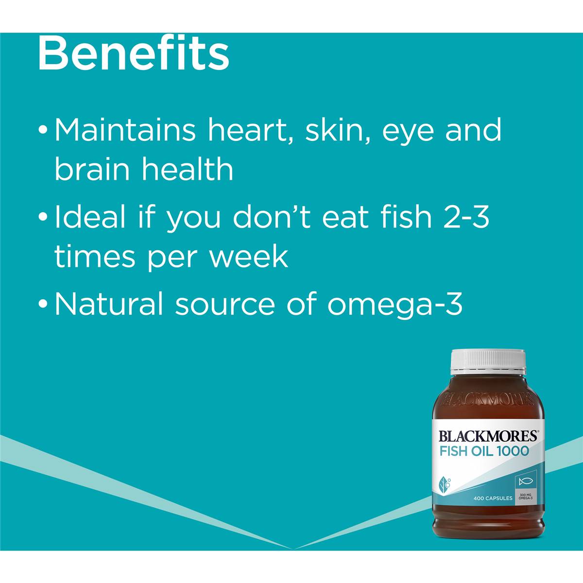 Blackmores Fish Oil 1000mg 400 Capsules - Cutprice Online