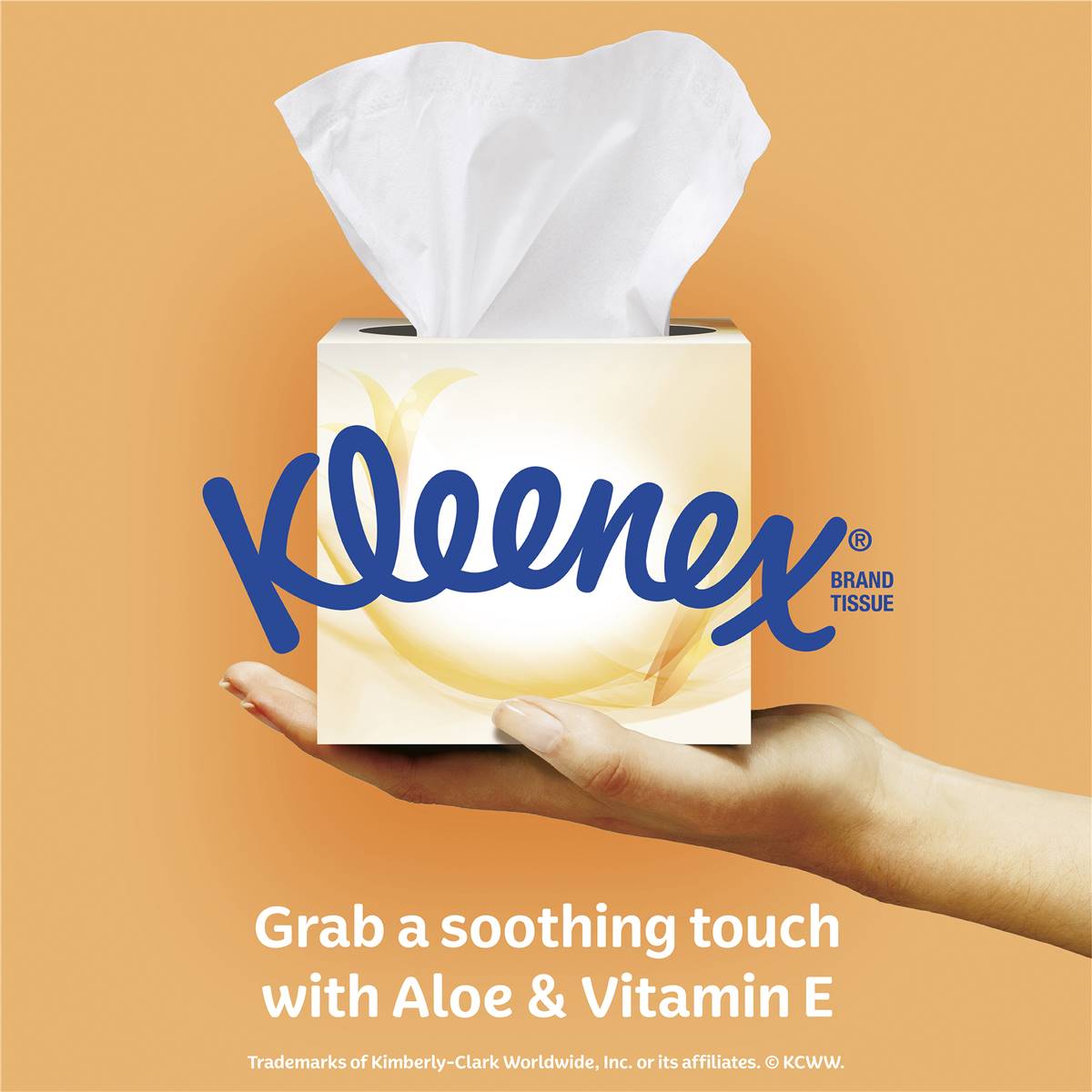 Kleenex Aloe Vera & Vitamin E 3 Ply Large & Thick Facial Tissues 70 - Cutprice Online