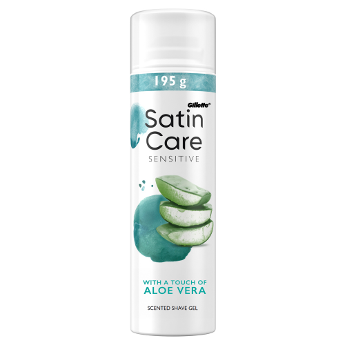Gillette Venus Satin Care Sensitive Skin Shaving Gel 195g - Cutprice Online