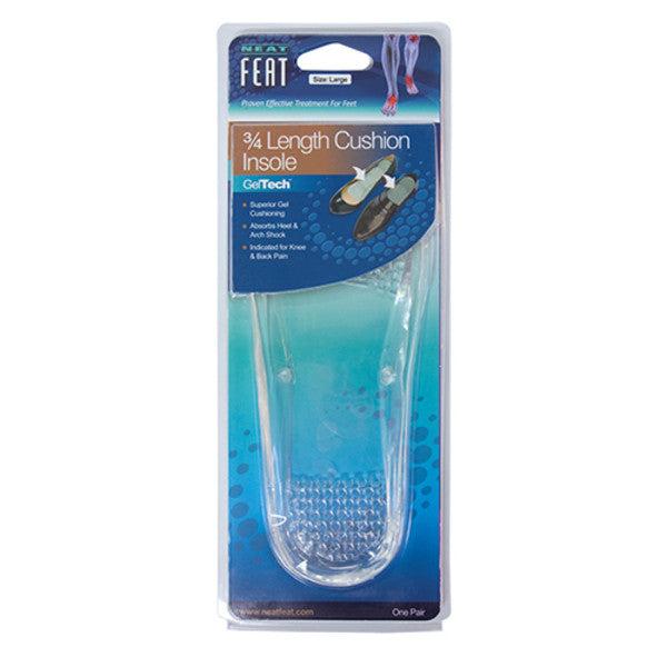 Neat Feat 3/4 Gel Cushion Insole Large - Cutprice Online