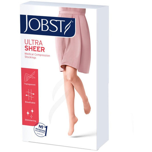Jobst Ultra Sheer Knee High Large Black - Cutprice Online