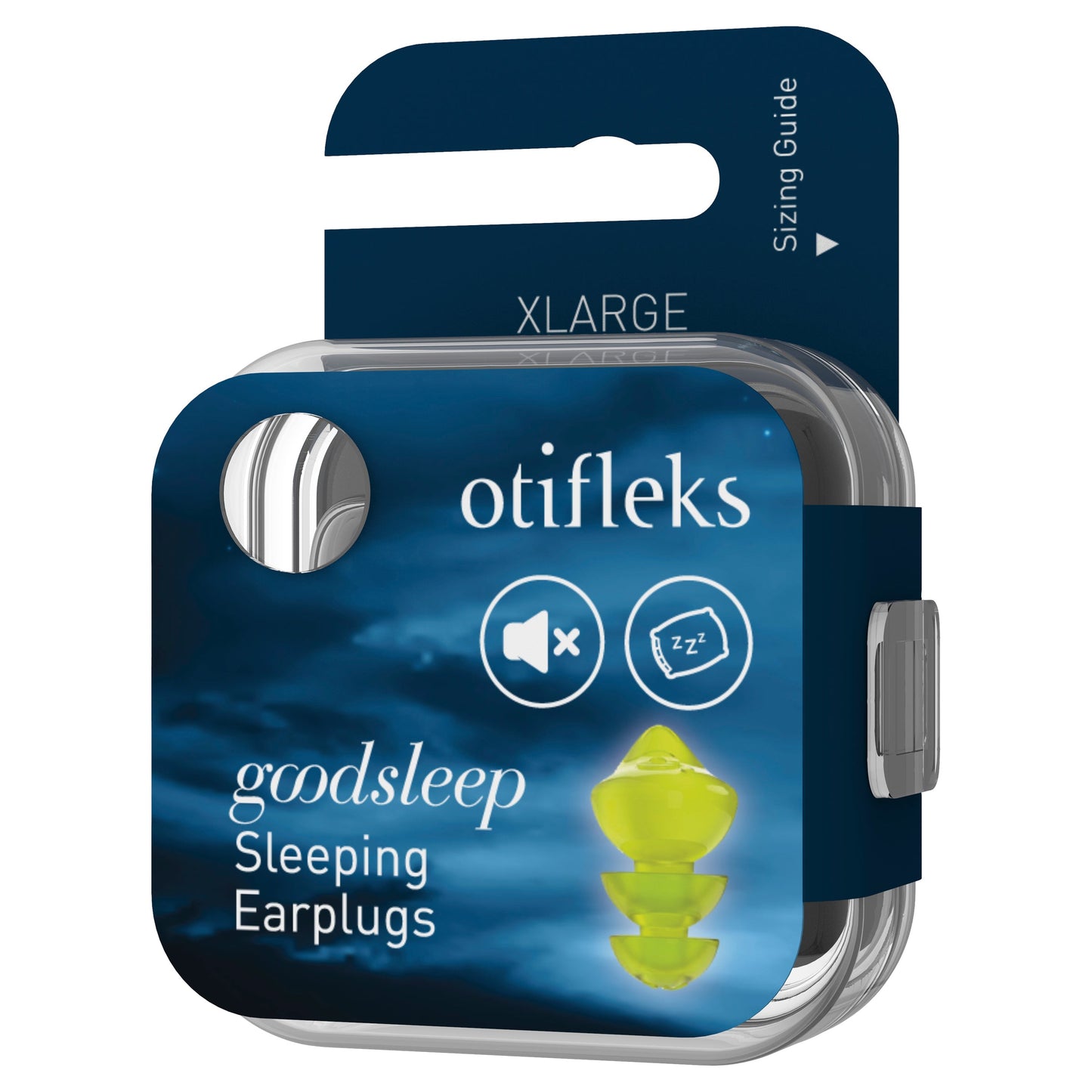 Otifleks Invisible Good Sleep Earplugs Extra Large 1 pair - Cutprice Online