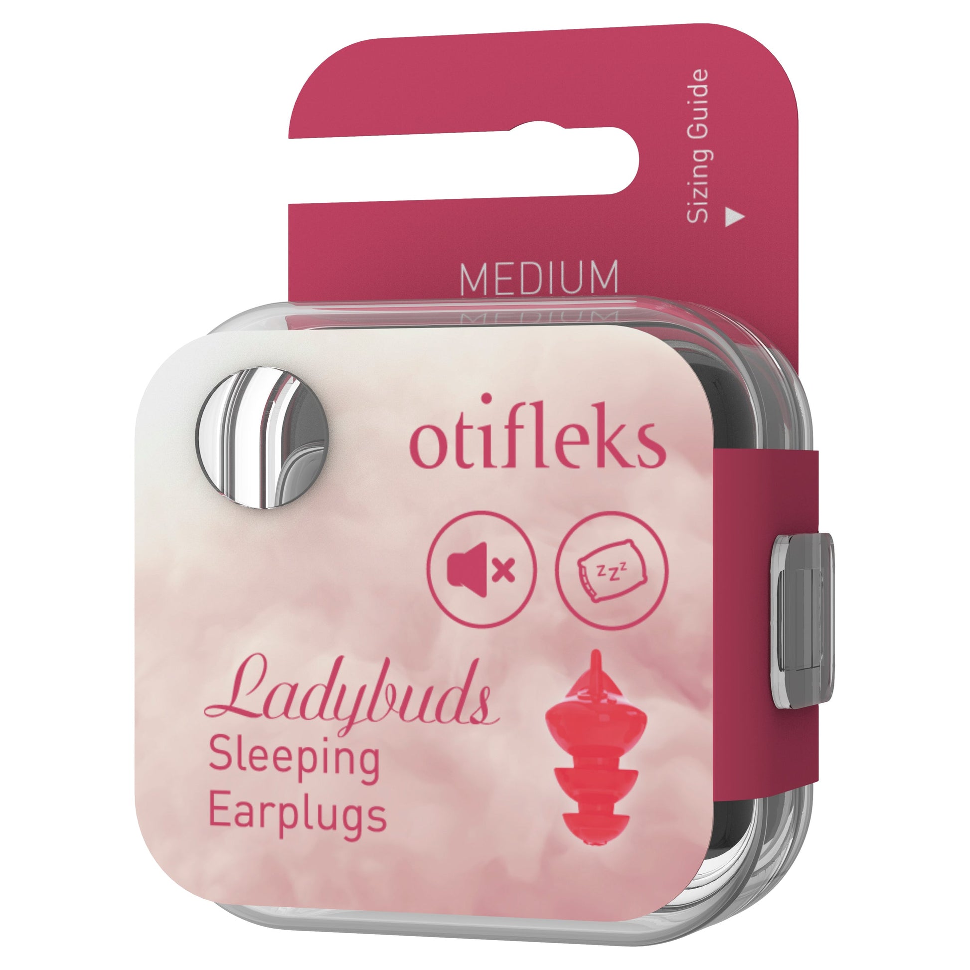 Otifleks Ladybuds Womens Earplugs Medium 1 pair - Cutprice Online