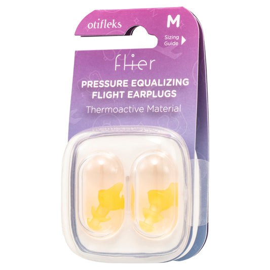 Otifleks Flier Earplugs Medium 1 pair - Cutprice Online