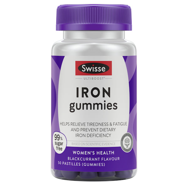 SWISSE ULTIBOOST IRON GUMMIES 50 PACK