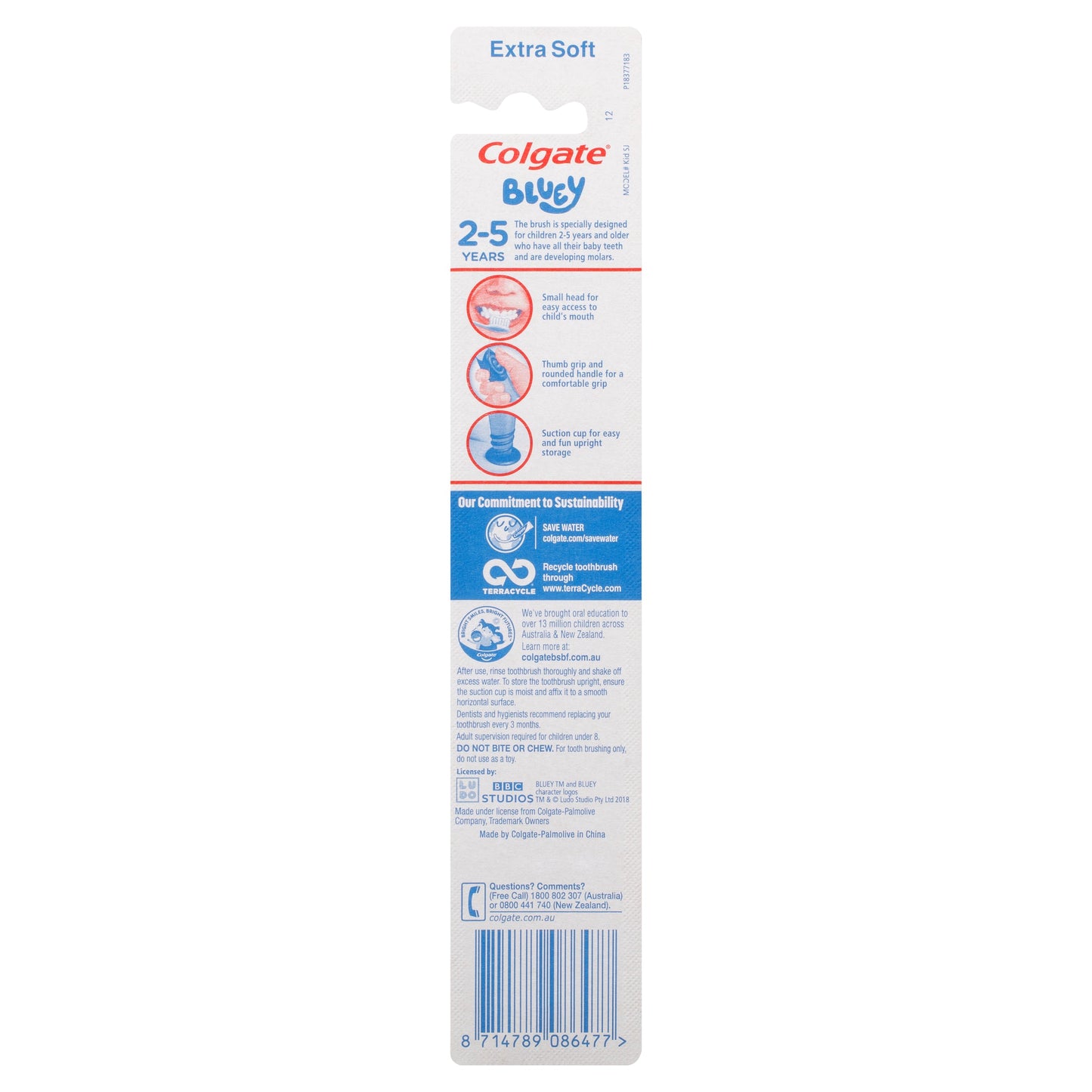 Colgate  Toothbrush 2-5 years Extra Soft - Cutprice Online