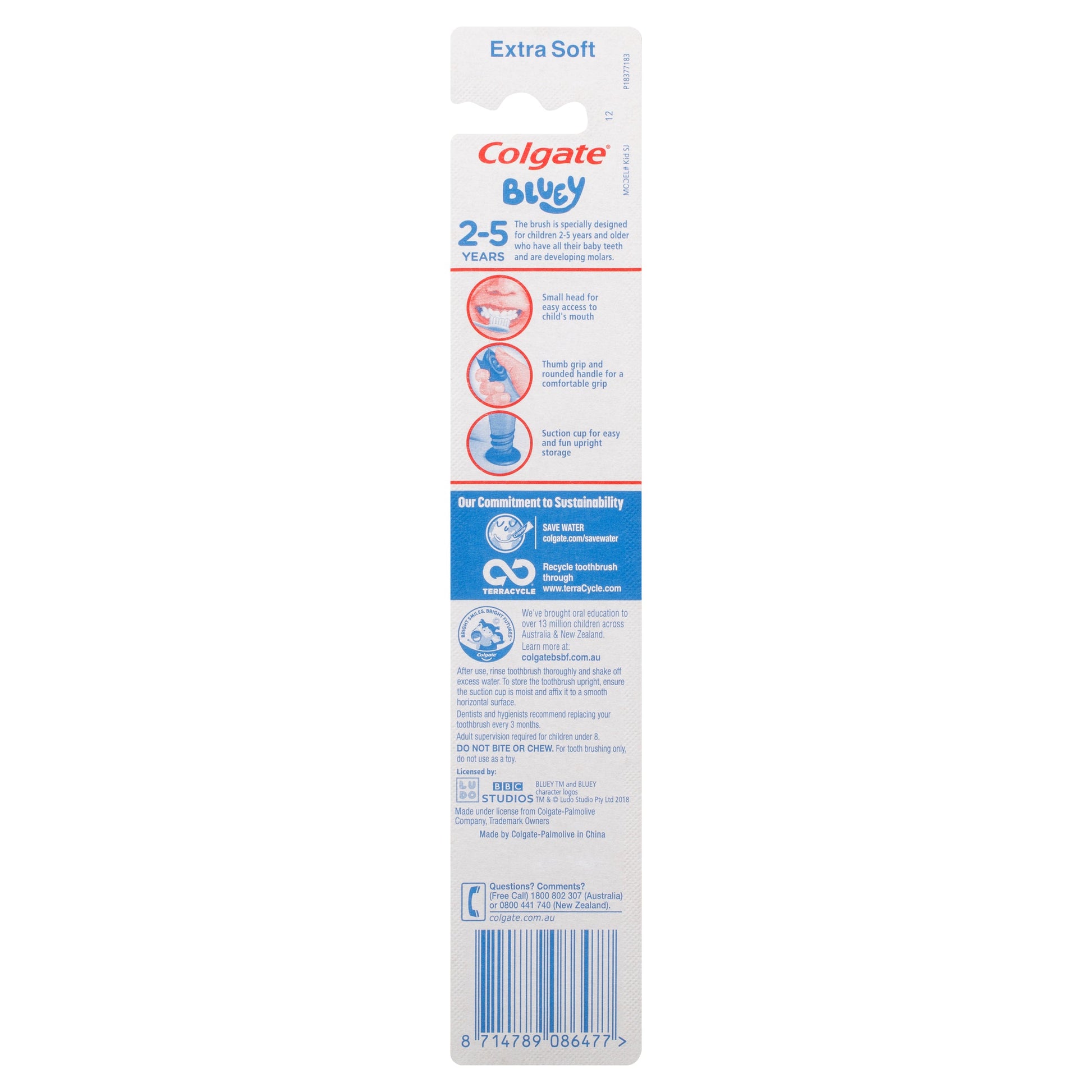 Colgate  Toothbrush 2-5 years Extra Soft - Cutprice Online