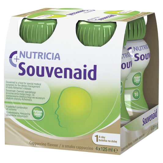 Nutricia Souvenaid Cappuccino 125ml 4PK - Cutprice Online