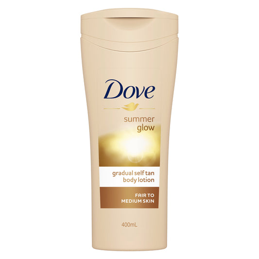 Dove Summer Glow Body Lotion Fair to Medium Skin 400ml - Cutprice Online