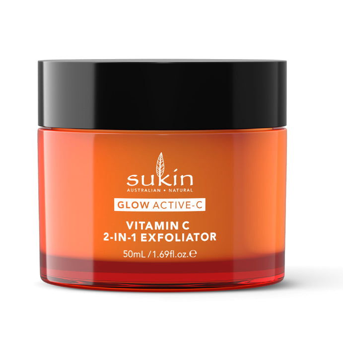 Sukin Glow Active-c Vitamin C 2-in-1 Exfoliator 50ml - Cutprice Online