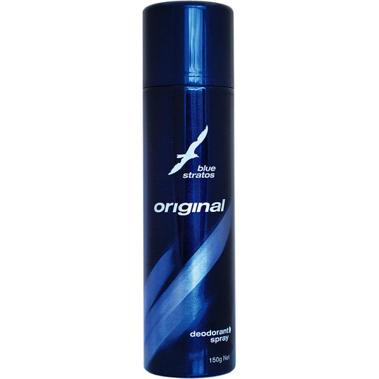 Blue Stratos Deodorant Spray 150g - Cutprice Online