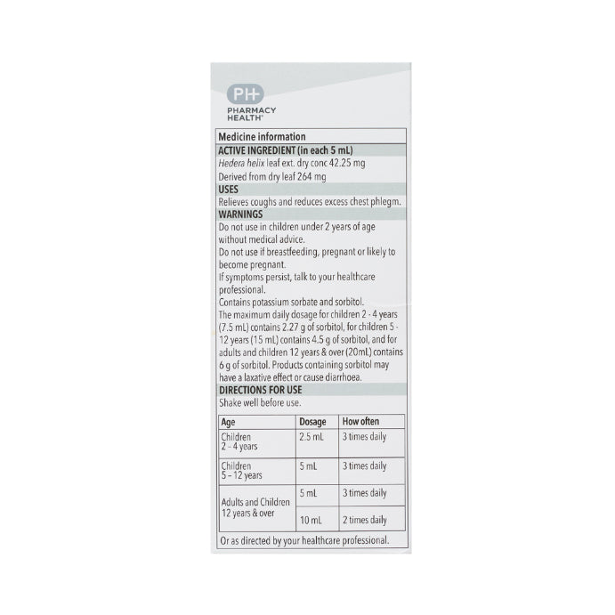 Pharmacy Health Kids Chesty Cough Syrup S/berry 200ml - Cutprice Online
