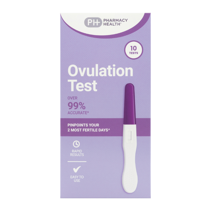 Pharmacy Health Ovulation Test Midstream 10 Pack