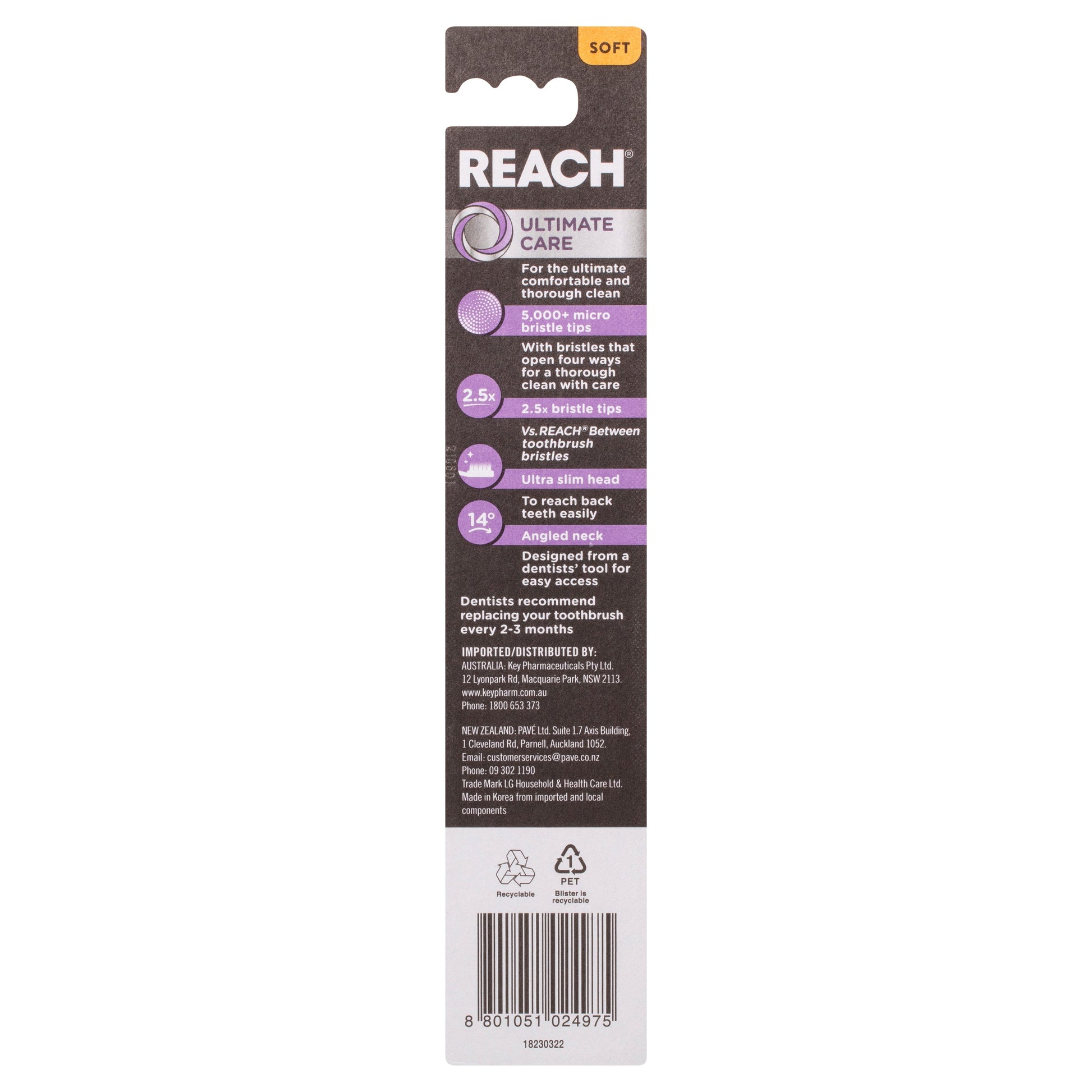 Reach Toothbrush Ultimate Care Soft - Cutprice Online