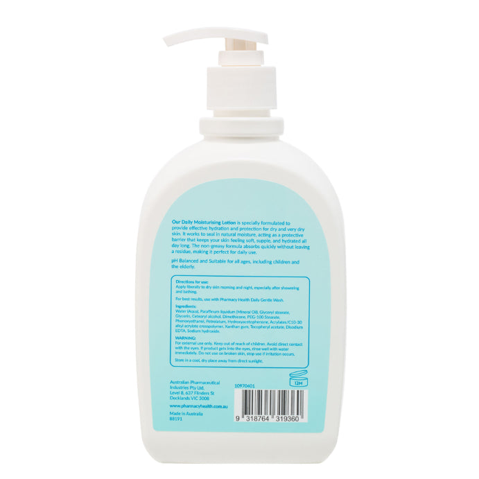 Pharmacy Health Dry Skin Daily Moisturising Lotion 500ml - Cutprice Online