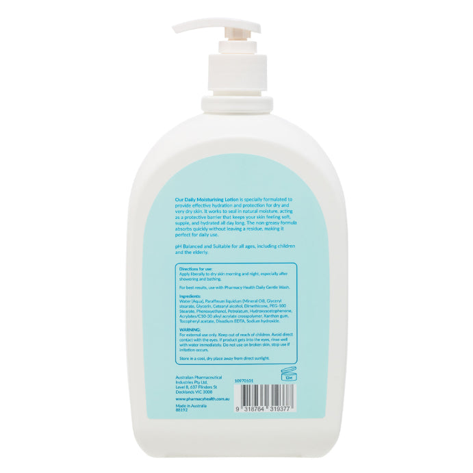 Pharmacy Health Dry Skin Daily Moisturising Lotion 1l - Cutprice Online
