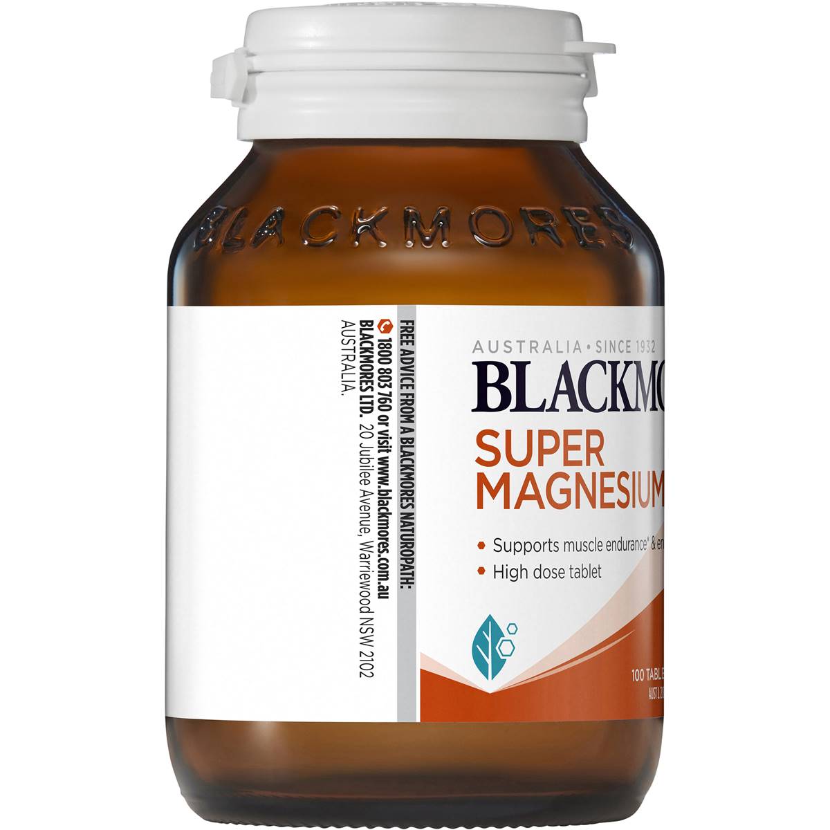 Blackmores Super Magnesium+ 100 Tablets - Cutprice Online