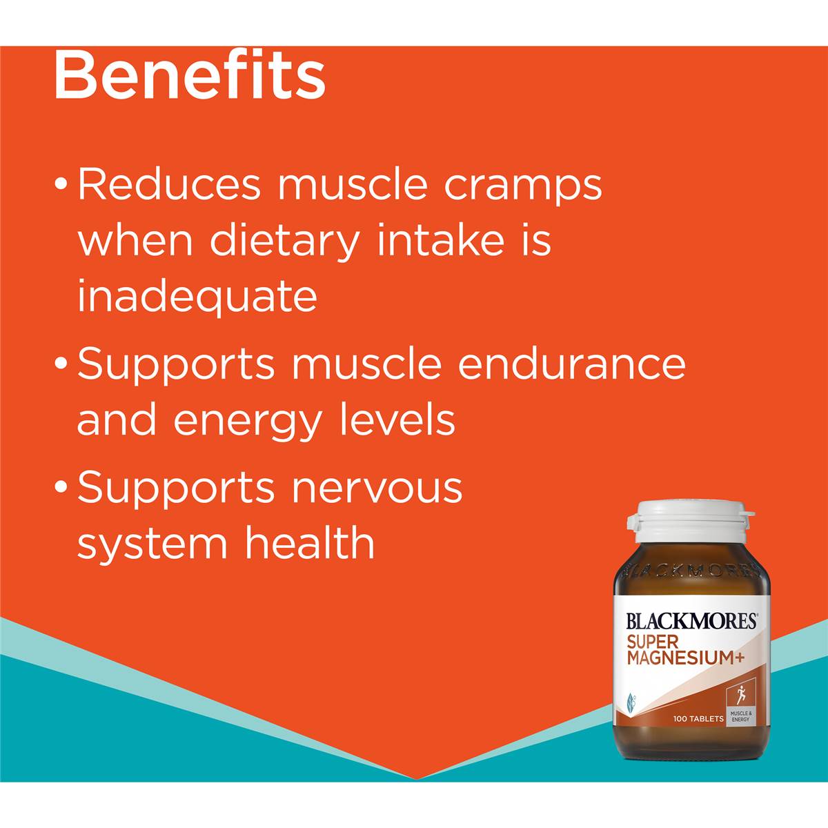 Blackmores Super Magnesium+ 100 Tablets - Cutprice Online