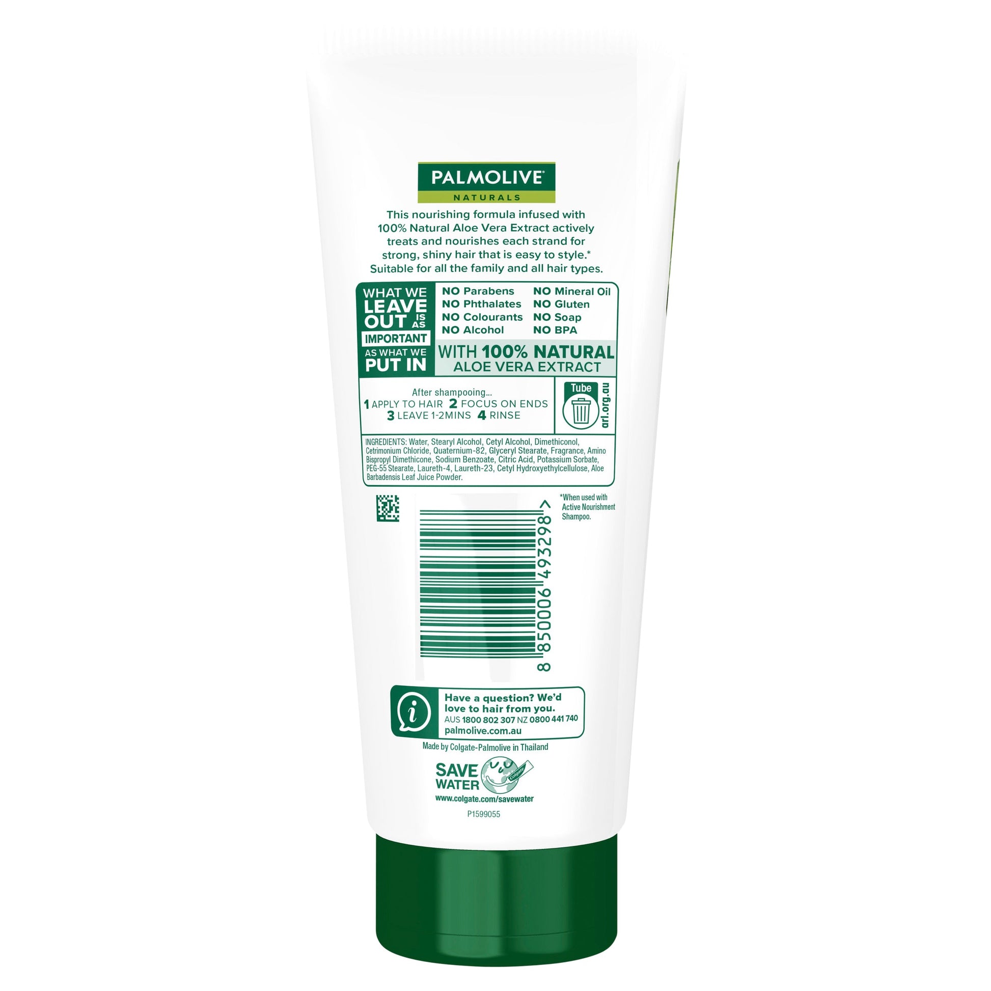 Palmolive Active Nourishment Conditioner Aloe Vera 350ml - Cutprice Online
