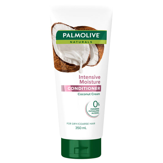 PALMOLIVE NATURALS HAIR CONDITIONER INTENSIVE MOISTURE COCONUT CREAM 350ML - Cutprice Online