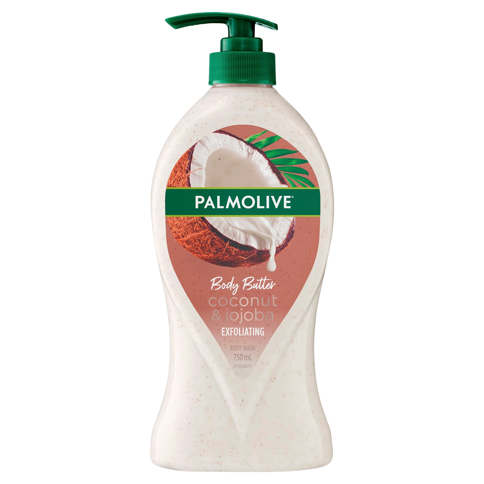 Palmolive Body Butter Coconut Scrub Jojoba Exfoliating Body Wash 750mL - Cutprice Online