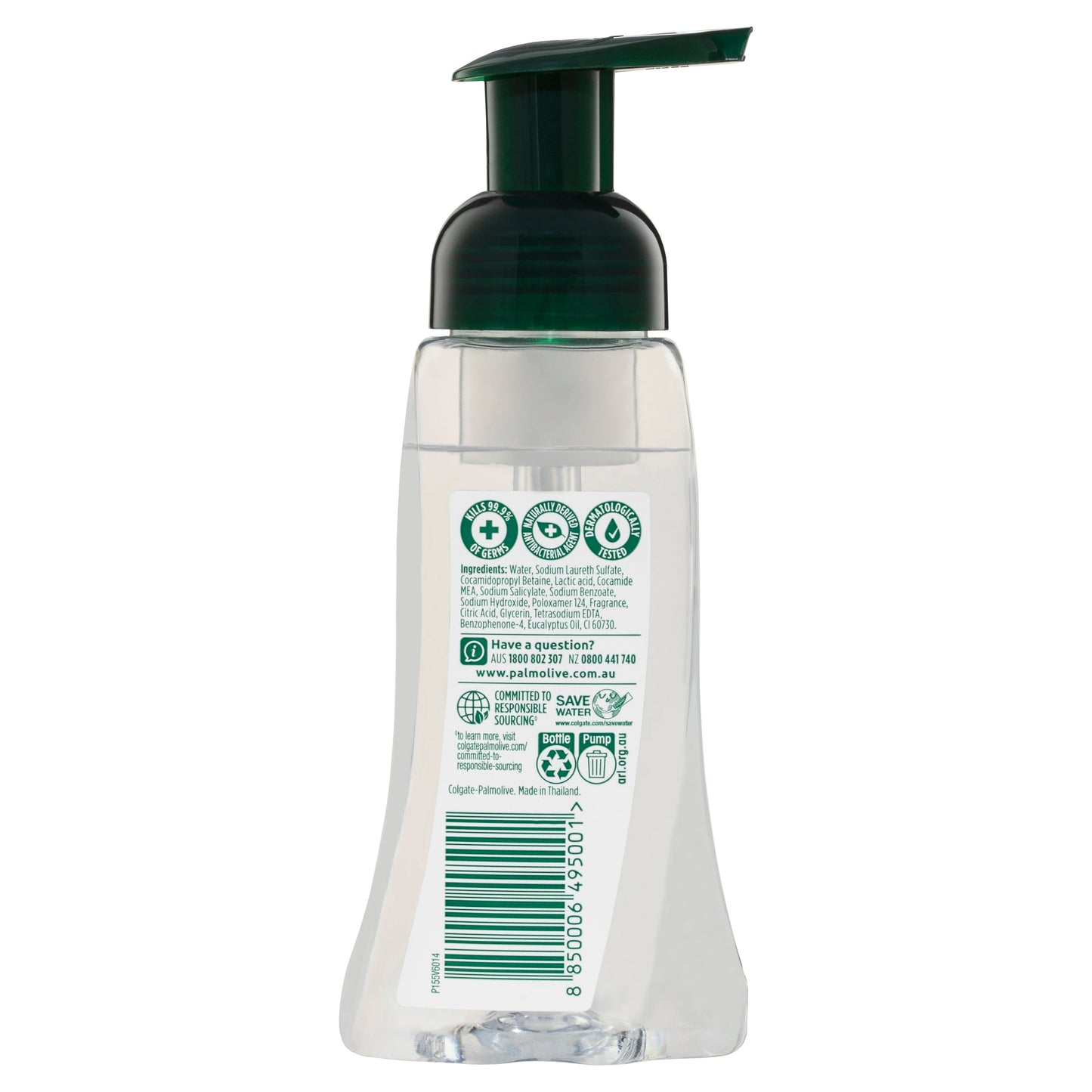 Palmolive Foaming Antibacterial Hand Wash MInt Eucalyptus  250mL - Cutprice Online