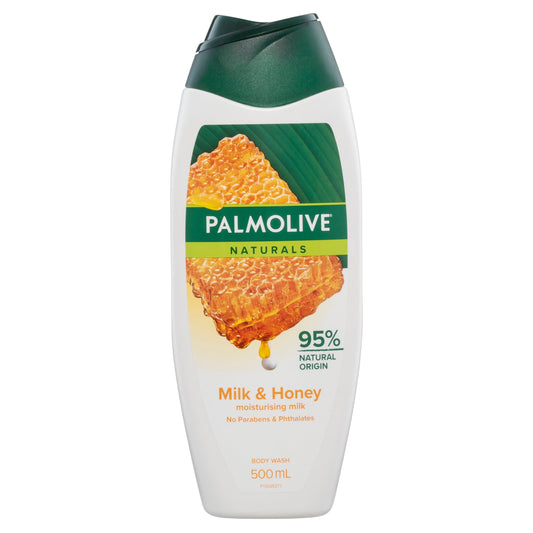 Palmolive Naturals Body Wash Milk & Honey Shower Gel 500ml - Cutprice Online