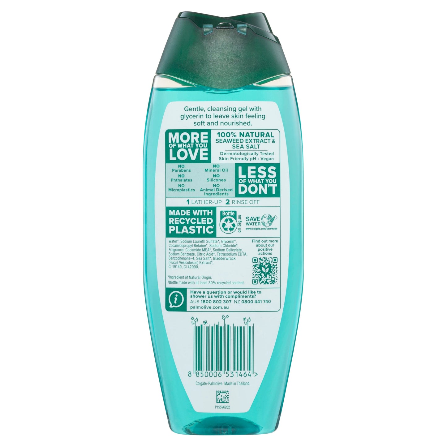 Palmolive Naturals Body Wash Sea Minerals Shower Gel 500ml - Cutprice Online
