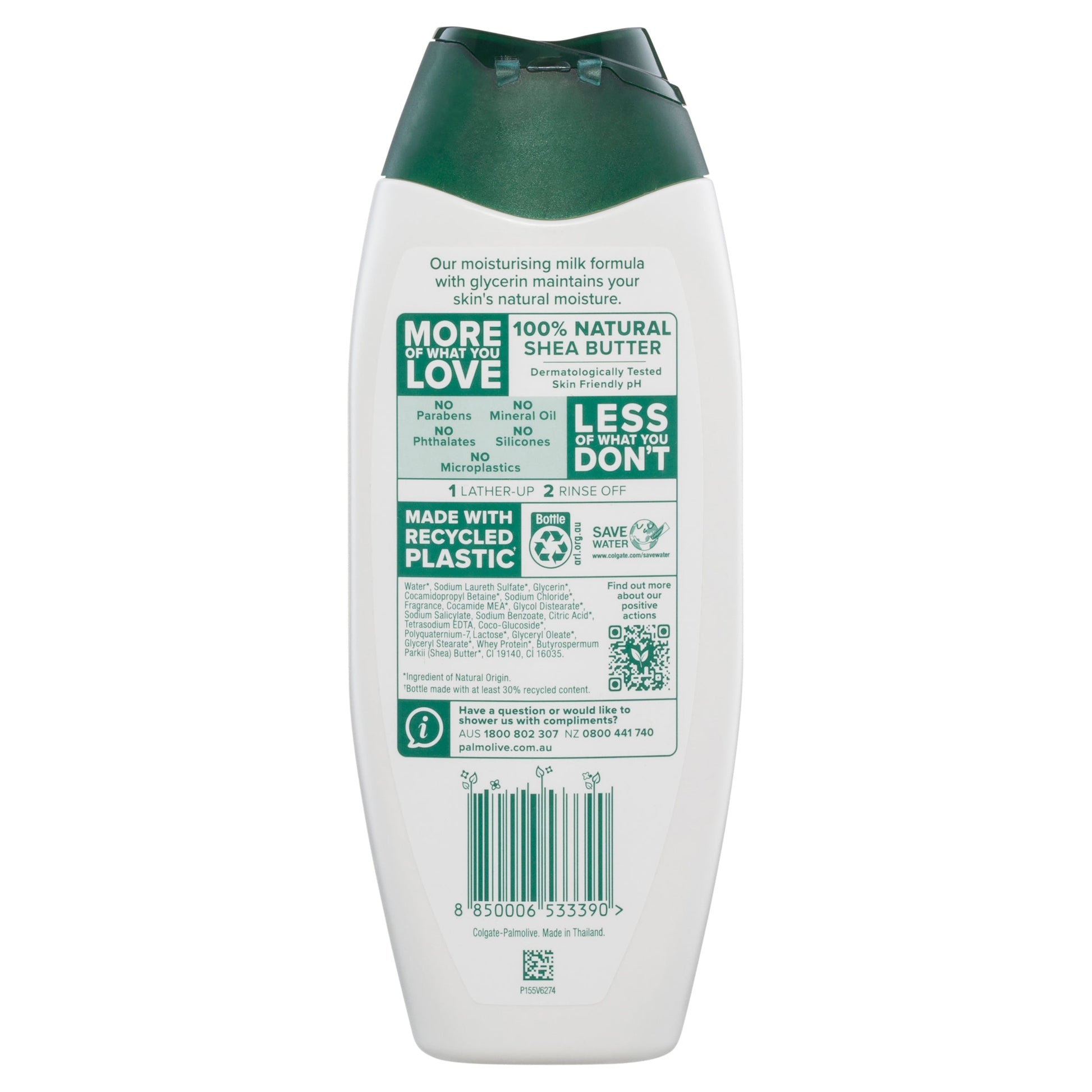 Palmolive Naturals Body Wash Shea Butter Shower Gel 500ml - Cutprice Online