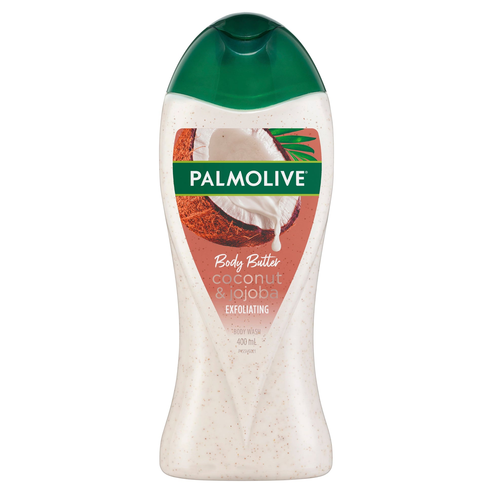 Palmolive Body Butter Coconut Scrub Jojoba Exfoliating Body Wash 400mL - Cutprice Online