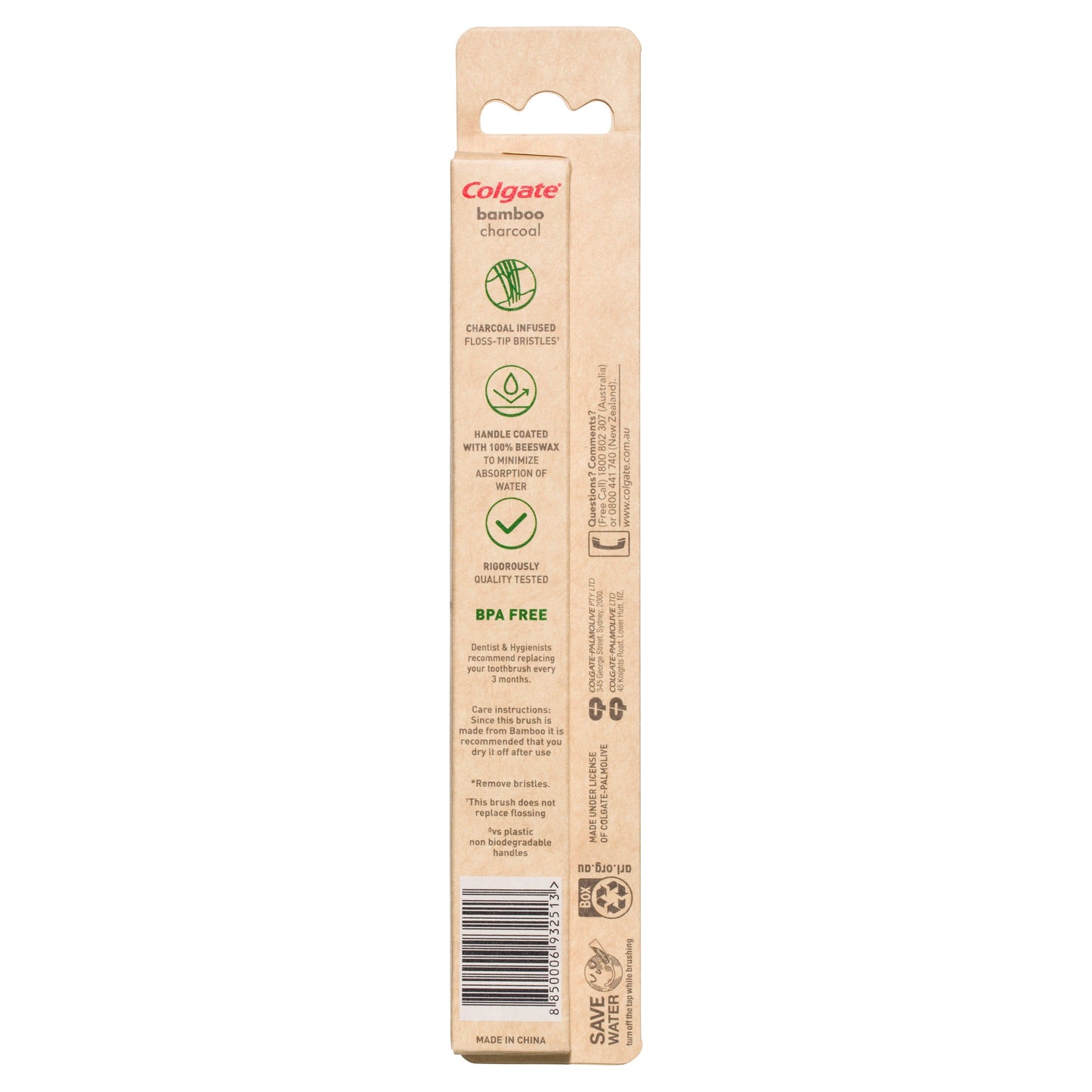 Colgate Toothbrush Bamboo 1 Pack - Cutprice Online