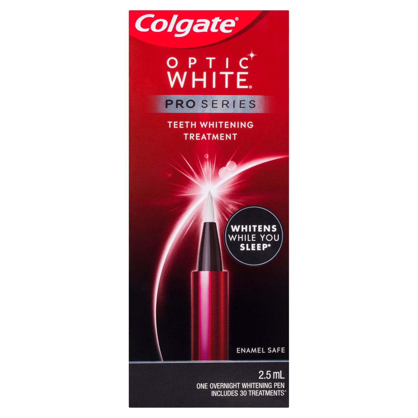 Colgate Optic White Overnight Teeth Whitening Treatment Pen 2.5mL - Cutprice Online